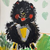 Анатольева Вера, 6 лет, Чёрное облачко