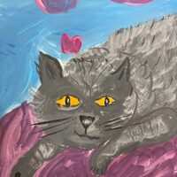 Бурова София, 5 лет, Усатый друг