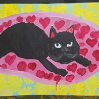 Болат Дария, 6 лет, Диночка на любимой лежанке