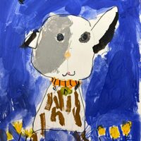 Шевердина Маргорита, 5 лет. Собачка Соня